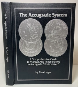 *SIGNED First Edition 1984 The ACCUGRADE SYSTEM Volume 2 By Alan Hagar Hardcover - Picture 1 of 9