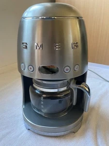 Smeg Drip Filter Coffee Machine Digital Display DCF02SSUK In Stainless Steel - Picture 1 of 12