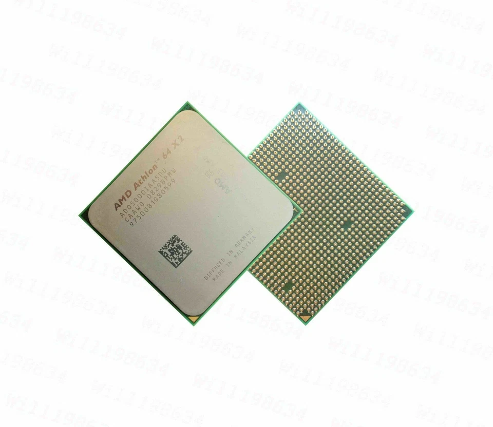 AMD Athlon 64 X2 5000+ 2.6GHz Socket AM2 ADO5000IAA5DO CPU Processor 1000mhz 65W - Image 1 of 4