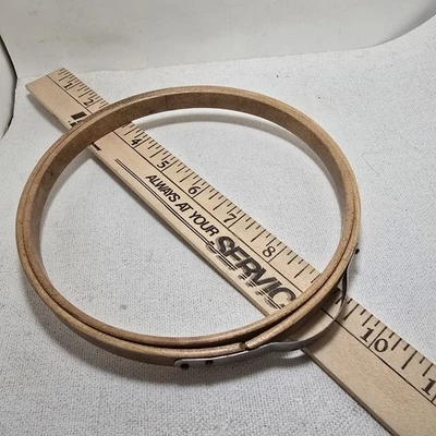 Vintage Wooden Embroidery Hoop 6" Sewing Cross Stitch Needlework Frame - Image 1 of 3