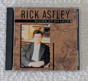 Rick Astley - Giving Up On Love - 1989 Promo Only US Radio 1 Track CD Single - Picture 1 of 8