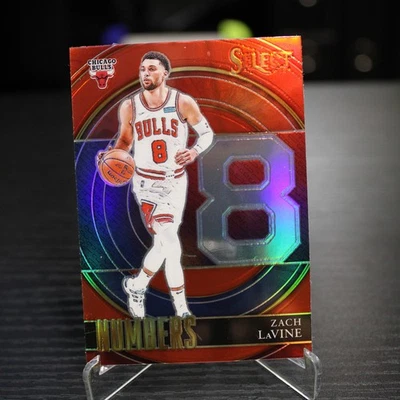 2021-22 Panini Select ZACH LAVINE Red Prizm  - Image 1 of 2