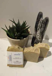 UNSCENTED - Moisturizing Lard Tallow Handmade - Goat Milk Bar Soap, wt. 4oz - Picture 1 of 4
