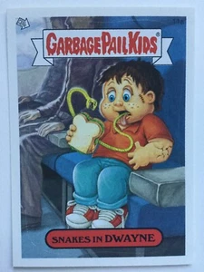 Garbage Pail Kids Topps 2007 Sticker All New Series 6 Snakes In Dwayne 11a - Picture 1 of 2