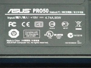 Case Down Asus Pro50 Notebook 101-23655 - Afbeelding 1 van 1