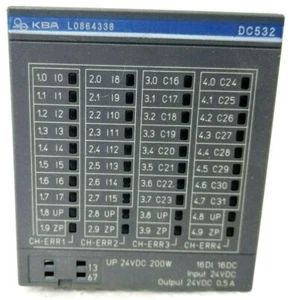 ABB 1SAP240100R3001 DC532 Cyfrowy moduł wejścia/wyjścia KBA L0864338 - Zdjęcie 1 z 4