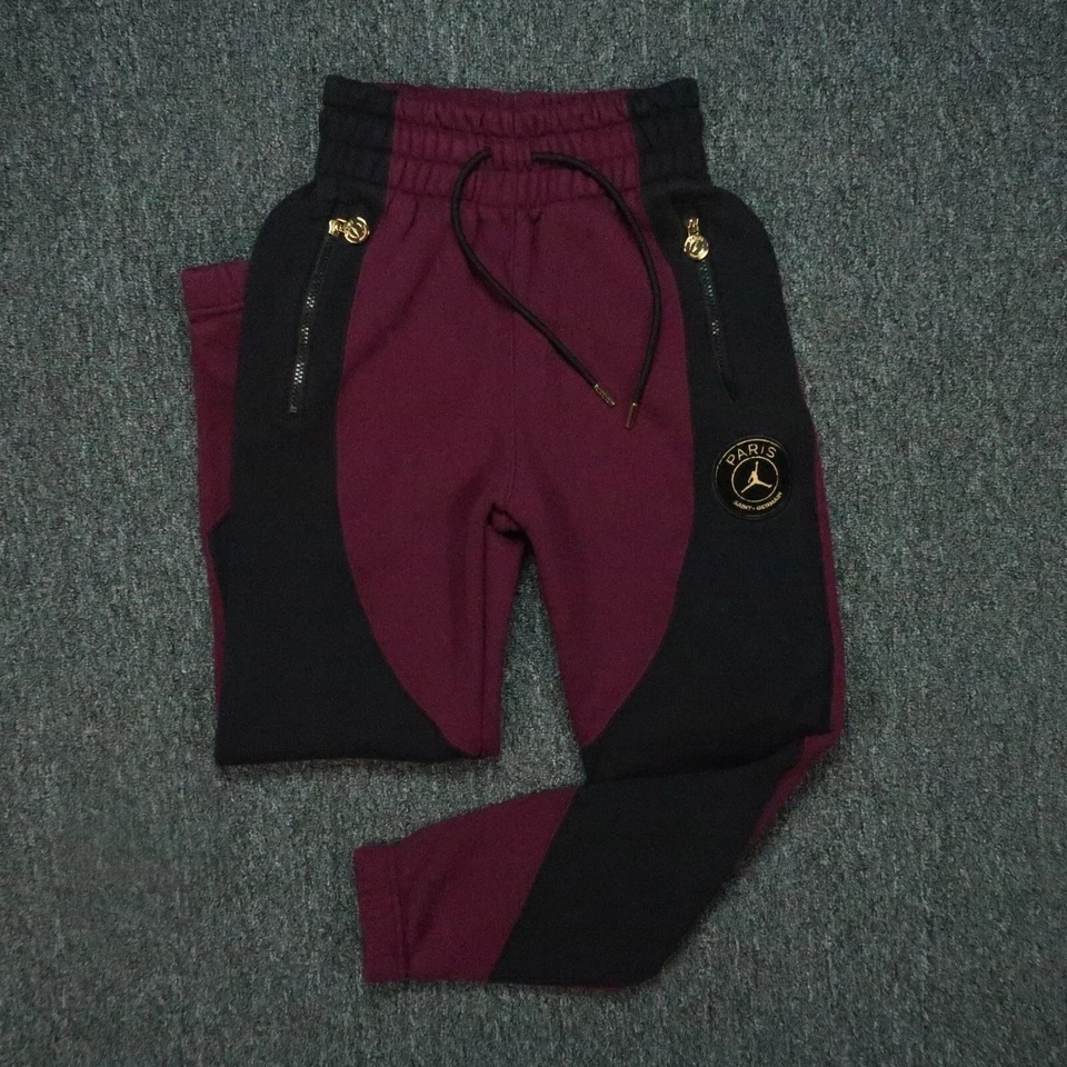 Pantalones Paris Saint Germain para mujer extra pequeños rojos Nike Jordan PSG Joggers Jumpman Foto 1 de 4
