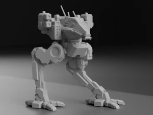 RVN-1X "Raven" - Alternate Battletech Mechwarrior Miniatures - Picture 1 of 2