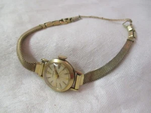 Vintage Longines 10K gold filled Ladies Watch Speidel 10K GF Band (H) - Picture 1 of 4