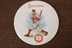 Leiland Stanford Junior University Baseball Player Pin - Picture 1 of 3