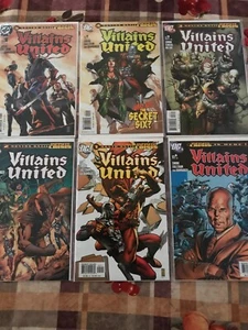 2005 “Villains United” #1-6 Complete Set DC Comics Infinite Crisis - Picture 1 of 1