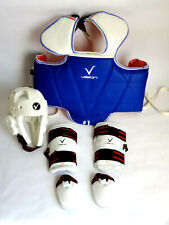 Vision Martial Arts Taekwondo 6 Pc Sparring Gear Childrens Size Small/Large