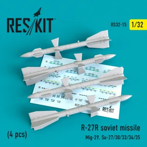 ResKit 1/32 R-27 R soviet missile (4 pcs) RS32-0015 - Bild 1 von 1
