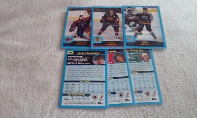 2001-02 Topps (Blue) part set Hockey Pick cards that you want/need. - Image 1 of 4