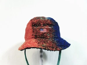 Ralph Lauren POLO Sport EE. UU. Bandera Vellana Sherpa Cubo Sombrero Talla L/XL RARO. - Imagen 1 de 6