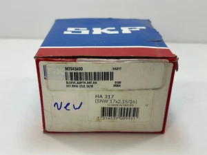 SKF HA 317 Bearing Adapter Sleeve SNW 17 x 2.15/16 (Lock Nut & Washer) - Picture 1 of 4