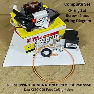FREE SHIPPING HONDA ATC70 CT70 CT70H Z50 SS50 Dax XL70 CDI Fuel Coil Ignition - Picture 1 of 7