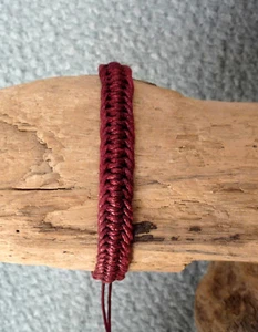  Armband Hippie Ethno Surferarmband Freundschaftsband Bordeauxrot N°3 - Bild 1 von 2