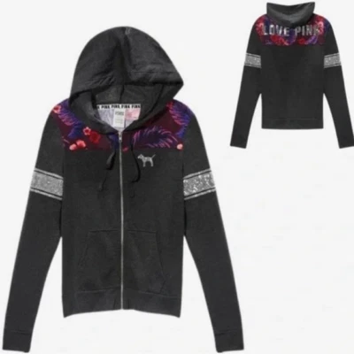 Chaqueta Victoria's Secret ROSA Tropical Floral Bling Talla: M Foto 1 de 4