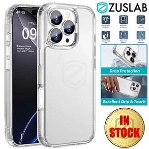 For iPhone 16 Pro Max 15 14 13 12 11 mini Plus Case Clear Anti-Yellow Shockproof - Picture 1 of 33