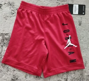 Jordan Boys Size 6 Vertical Shorts Gym Red Basketball 110-116 CM 857176-R78 - Picture 1 of 4