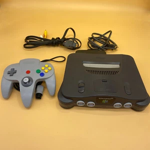 Nintendo 64 Console N64 Bundle OEM System w/ Original Controller & Power Tested - Picture 1 of 15