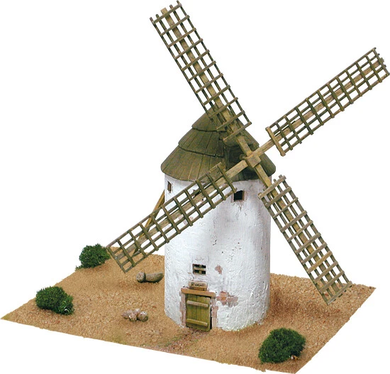 Mulino Della Mancha Spagna Sec. XVI Pcs 1250 Kit 1:125 Model 1255 AEDES ARS - Immagine 1 di 4