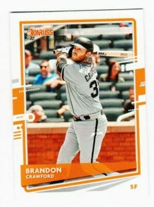 2020 Donruss #189 Brandon Crawford San Francisco Giants Baseball Card MLB Sport - Picture 1 of 1