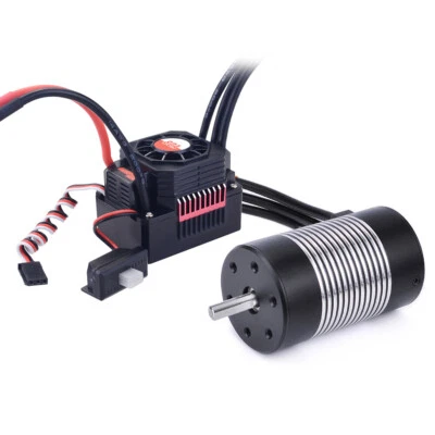 Rocket 3660 Brushless Sensorless Motor 4300/3800 6000KV 80A ESC für 1/10 RC Car - Bild 1 von 4