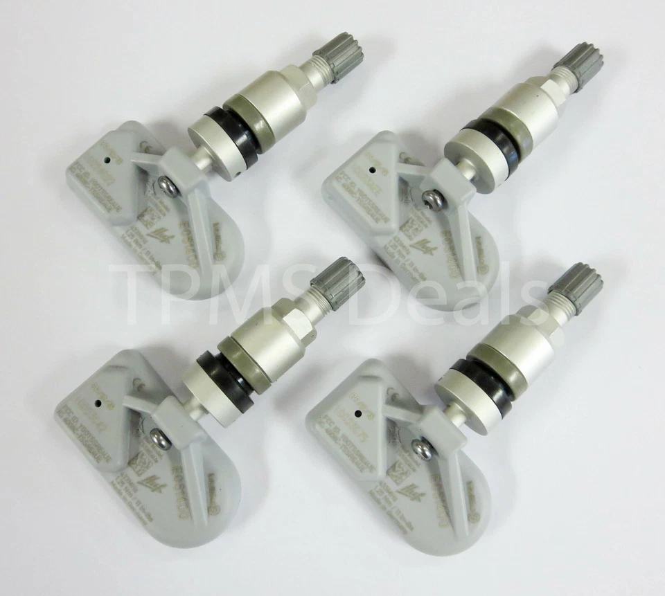 2019 2020 2021 Dodge Durango Citadel GT Limited New Silver Stem TPMS Set 433mhz - Image 1 of 1