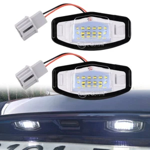 For MDX Acura TSX TL Civic Honda Accord LED License Plate Lights Stop White Lamp - Picture 1 of 10