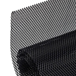 Universal Car Grille Mesh Net Aluminum Fine Mesh Grill Insert Bumper 39"x13" - Picture 1 of 7