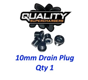 Supercharger Oil Drain Fill Plug fits Nissan Xterra Frontier Mercedes Metric M10 - Picture 1 of 6