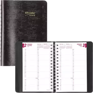 ® 2025 Essential Daily Planner, Appointment Book, 12 Months, January to December - Picture 1 of 12