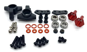HB Racing D2 - Front Axles & Steering Blocks (F-6) Evo 204240 - Picture 1 of 2