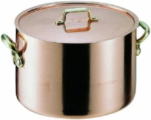 Endo Shoji AHV05030 Etoll Half Size Pot 30 × 19cm Copper Brass Tin made in Japan - Picture 1 of 1