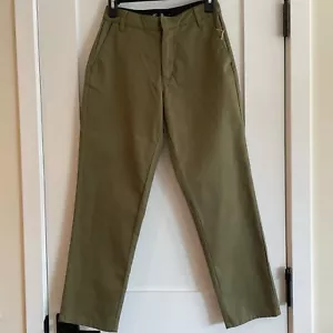 NWT Volcom True to This So Chickie High Rise Chino Twill Pants Olive 26x26 $62 - Picture 1 of 13