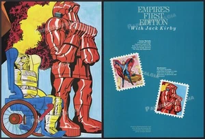 Empire / JACK KIRBY - Orig. 1986 Trade AD / poster_ Mindmaster _ Charles Band - Picture 1 of 3
