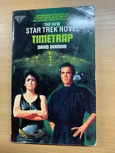 1988 STAR TREK "TIMETRAP" DAVID DVORKIN FICTION PAPERBACK BOOK (P2) - Picture 1 of 8