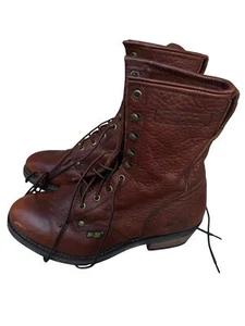 Botas de trabajo AdTec de cuero marrón para hombre talla 9 M - Imagen 1 de 16