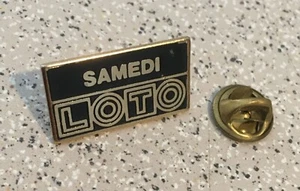 FDJ Lotto Samstag Pin schwarz-gold - Bild 1 von 1