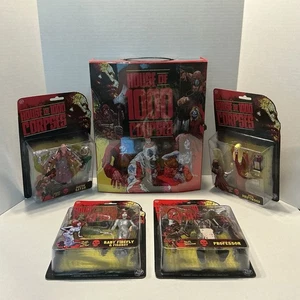 Trick Or Treat Studios-House of 1000 Corpses Action Figures 4 and Case Bundle - Picture 1 of 5