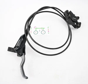 Palanca/pinza de freno de disco hidráulica derecha/trasera bicicleta MTB Shimano BL-M425 BR-M395 - Imagen 1 de 7