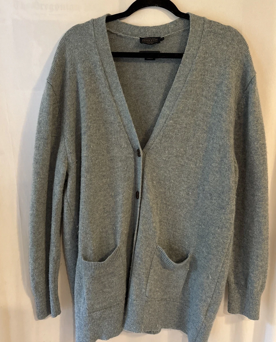 トップス PENDLETON L/S V-NECK CARDIGAN size M Shop Women's Graphic Shetland Zip Cardigan for Luxurious Comfort