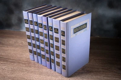 Гоголь Собрание сочинений  в 8 томах Gogol Collected works in 8 vol. Excellent! - Image 1 of 4