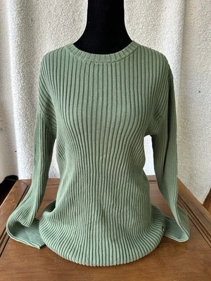 Women’s Ribbed Green Polo Jeans Company/Ralph Lauren Shirt - Image 1 of 4