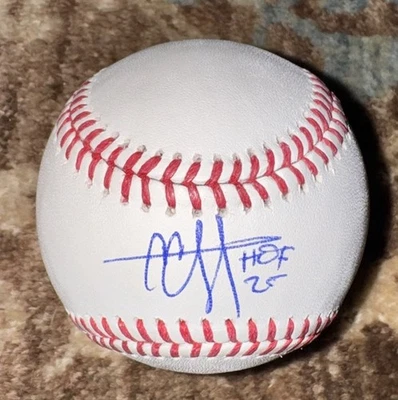 CC Sabathia Autographed Baseball With HOF - Image 1 of 2