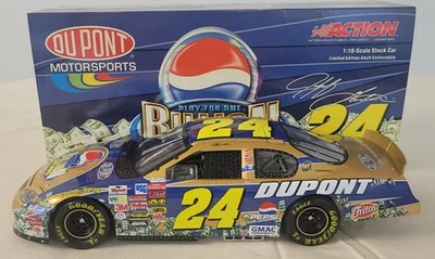 2003 Action 1/18 #24 Jeff Gordon DuPont/Pepsi Billion Dollar Chevy - Image 1 of 4