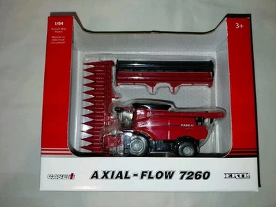 ERTL 2024 TOMY Case IH 7260 Axial-Flow Combine 1/64 44444- New - Image 1 of 4