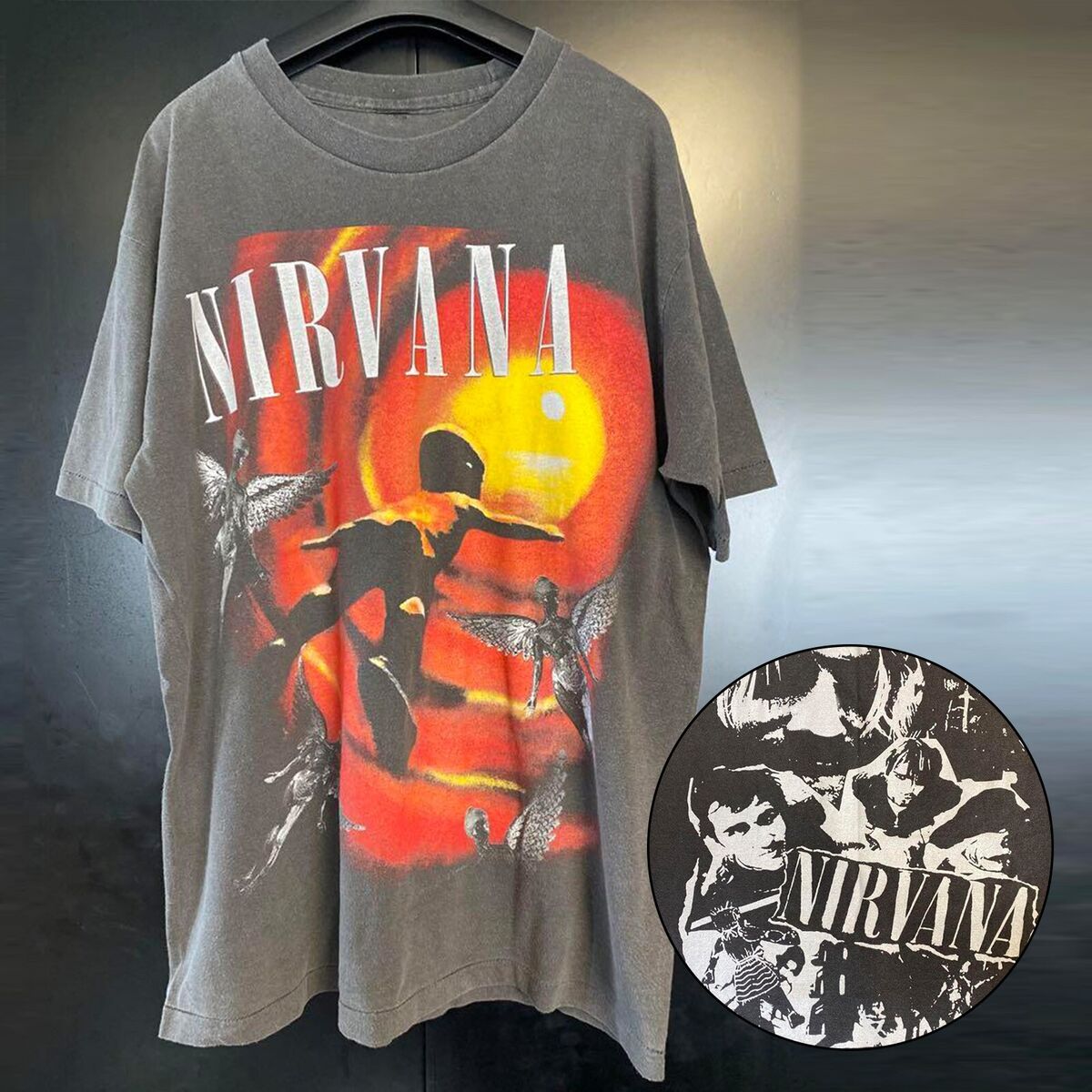 Nirvana Vintage T-Shirts for Men for sale - eBay Nirvana Vintage T-Shirts for Men for sale - eBay